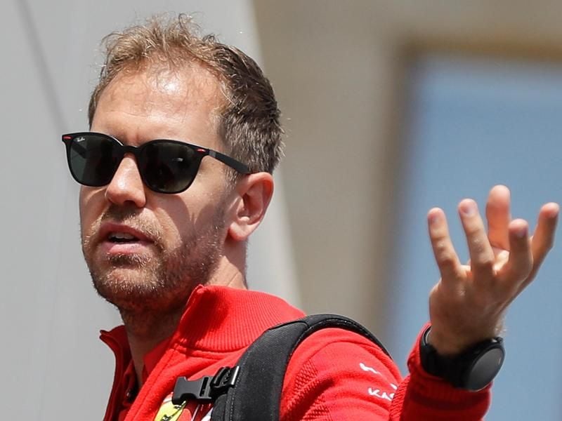 Erwartet in Baku starke Silberpfeile: Ferrari-Pilot Sebastian Vettel. Foto: Sergei Grits/AP/dpa