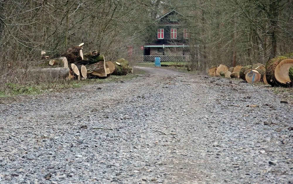Die Zufahrt zum Ausflugslokal Leiner Berg ist wieder befahrbar.