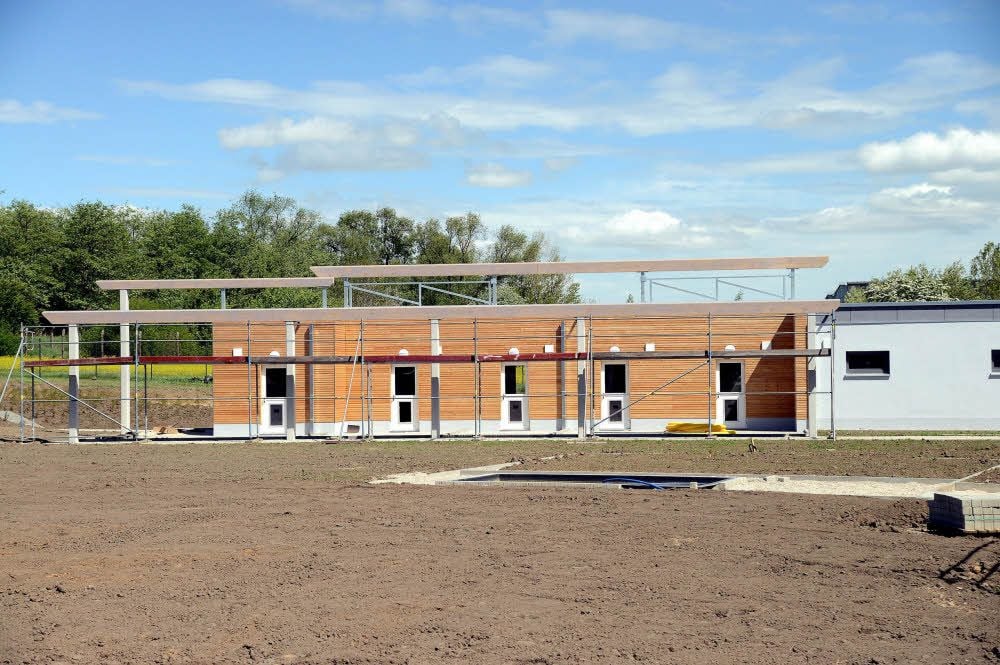Die Hundezimmer mit Auslaufbereich sind für die empfindlicheren Wohnungshunde und solche da, die krank sind oder sich erholen müssen.