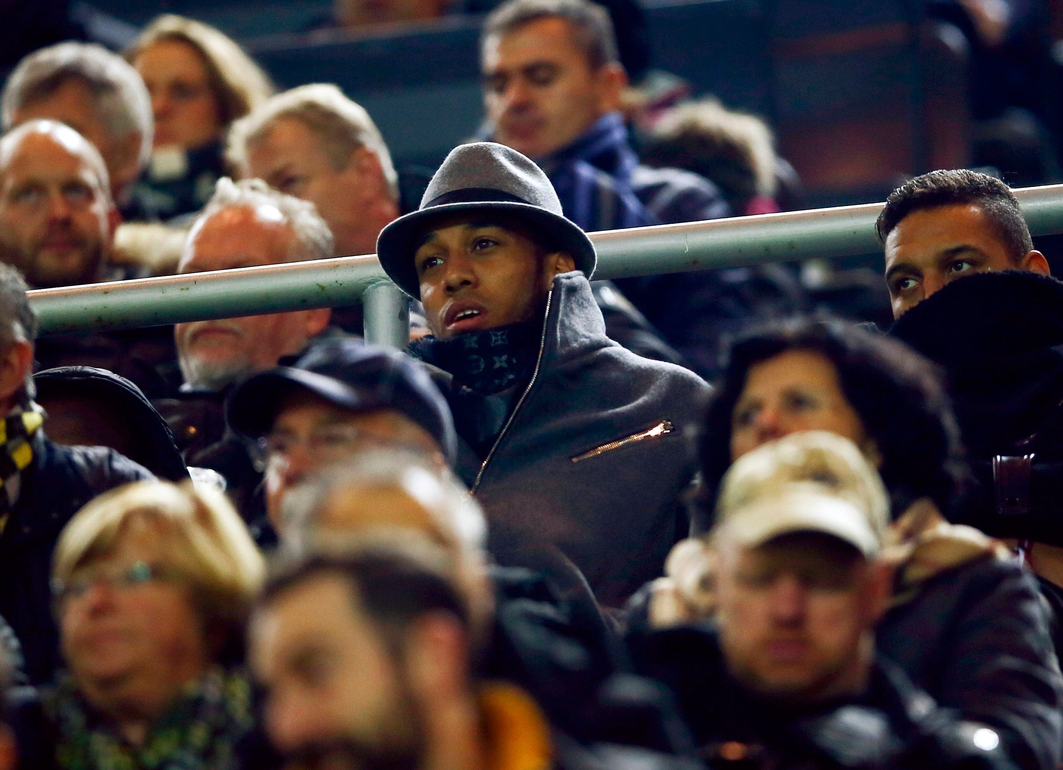 Pierre-Emerick Aubameyang saß in der Champions League nur auf der Tribüne.