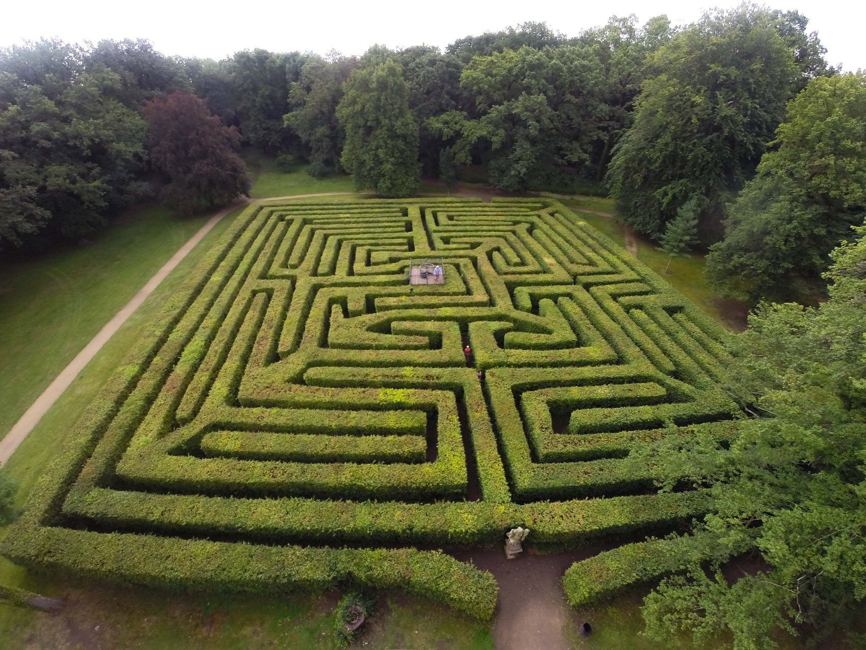 Der Irrgarten in Altjeßnitz