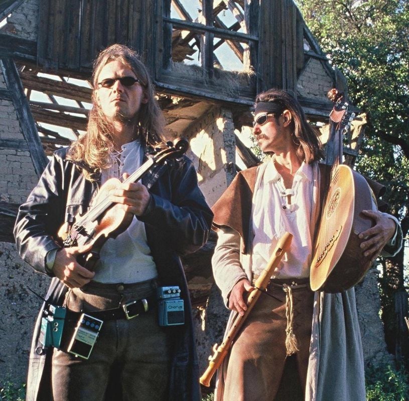 So fing es an: Zwei Scouts - links Steffen Knaul, rechts Klaus Adolphi - auf neuen Pfaden. Die „Aberlours“ im Jahr 2000