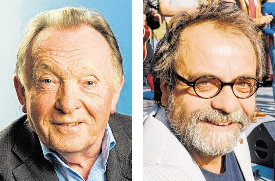 Peter Sodann und Matthias Brenner