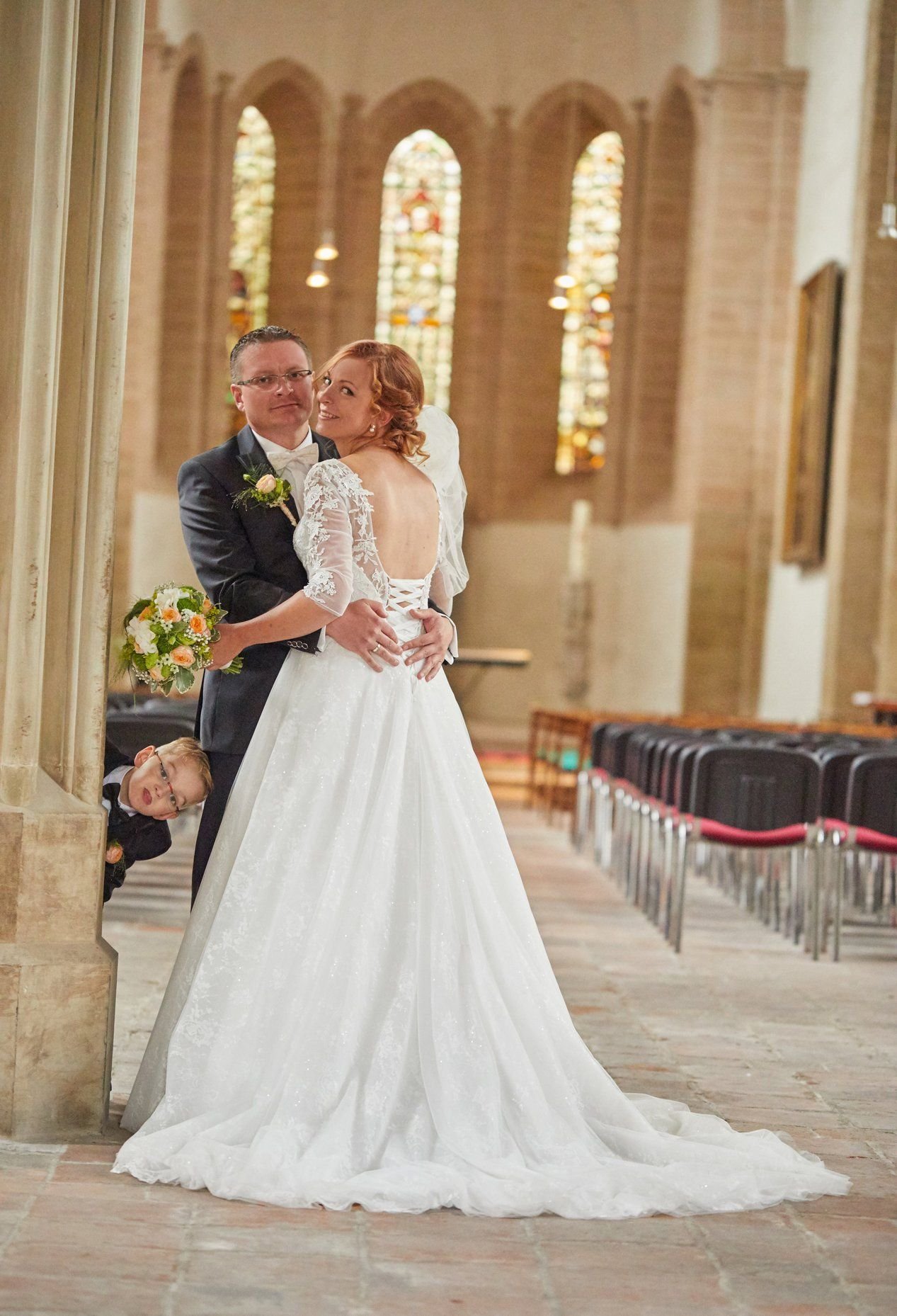 Steffen und Julia Hohn haben 2018 in der Nienburger Schlosskirche geheiratet.