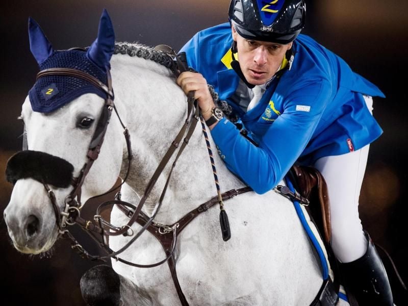 Gibt in Aachen sein Comeback für Deutschland: Christian Ahlmann. Foto: Jasper Jacobs/BELGA