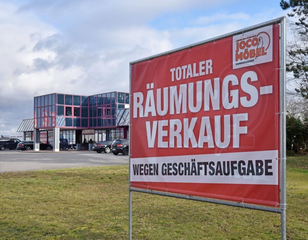 Aus der Traum: Joco-Möbel schließt bald seine Pforten.