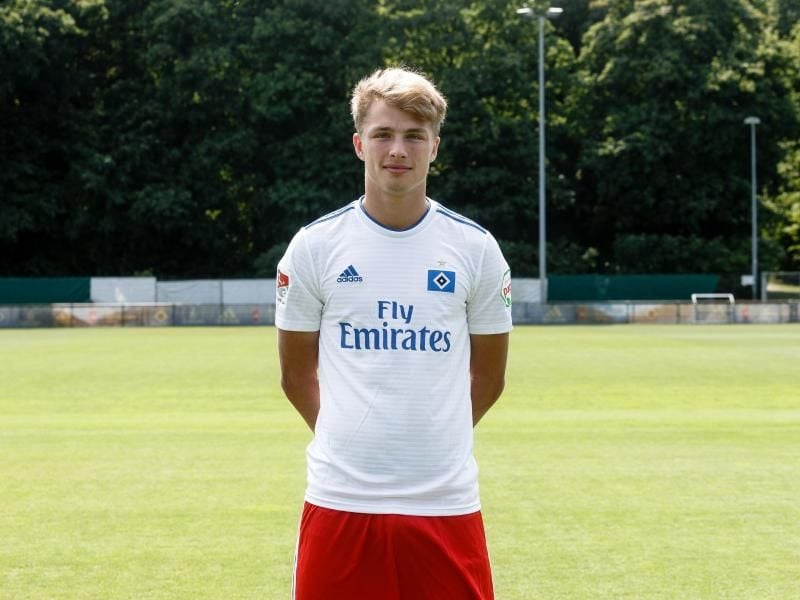 Jann-Fiete Arp vom HSV. Foto: Markus Scholz/Archiv