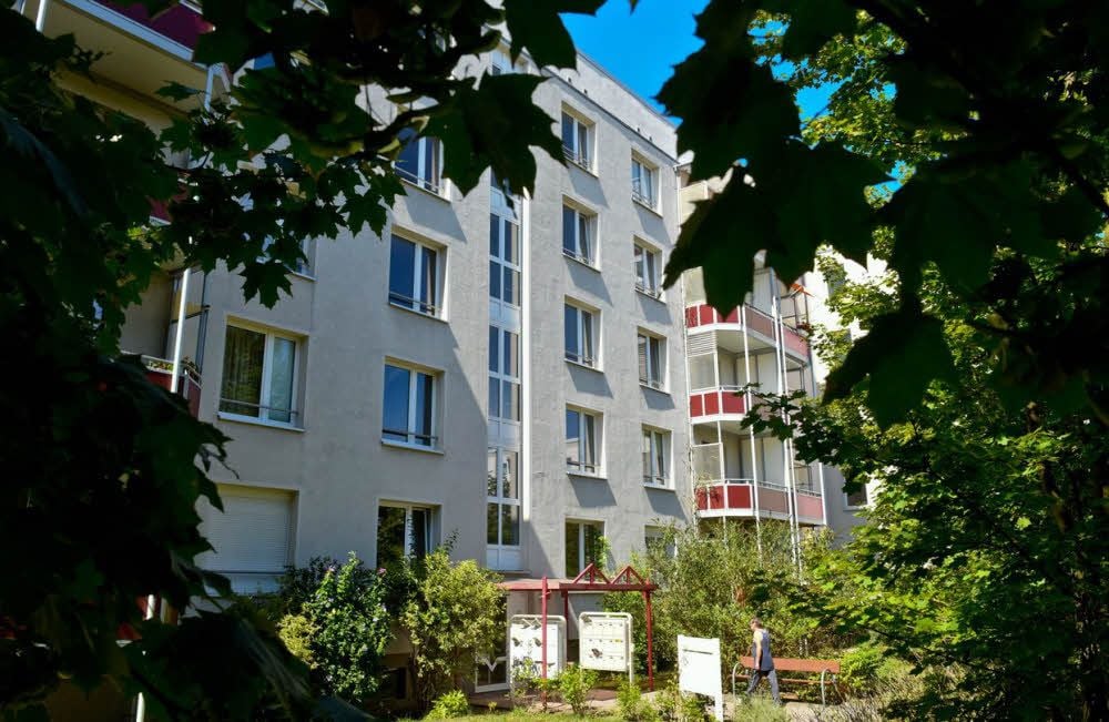 Der Tatort in Halle-Neustadt