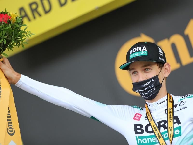 Lennard Kämna gewann bei der Tour de France eine Etappe. Foto: Espa Photo Agency/CSM via ZUMA Wire/dpa