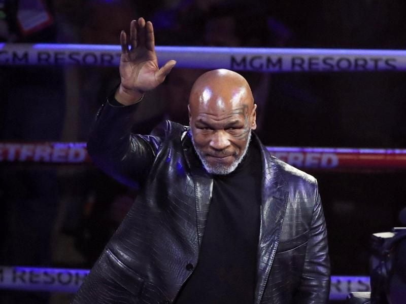 Mike Tyson möchte in einem Showkampf seine alten Box-Künste zeigen. Foto: Bradley Collyer/PA Wire/dpa