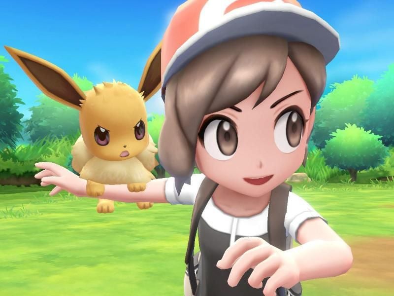 Das für November 2018 angekündigte „Pokemon Let's Go” erscheint in zwei Versionen - Pikachu und Evoli (hier im Bild). Foto: Nintendo