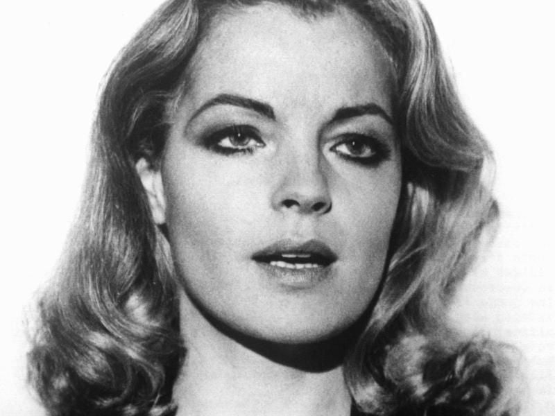 Die Schauspielerin Romy Schneider (1974). Foto: Rauchwetter