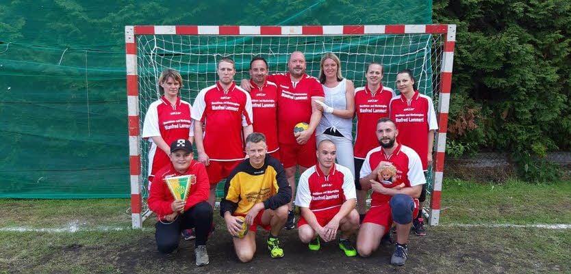 Das ist das neue Bergwitzer Handballteam.