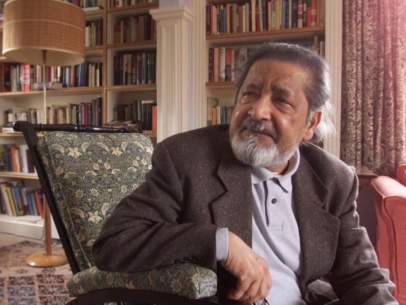 Literaturnobelpreisträger V.S. Naipaul, hier 2001, ist im Alter von 85 Jahren gestorben. Foto: Chris Ison/PA Wire