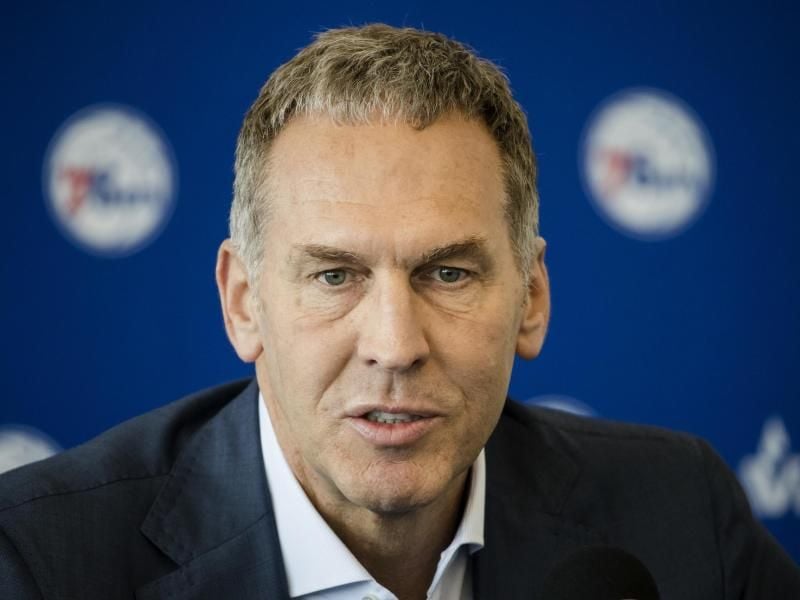 Sieht sich schweren Vorwürfen ausgesetzt: 76ers-Teamchef Bryan Colangelo. Foto: Matt Rourke