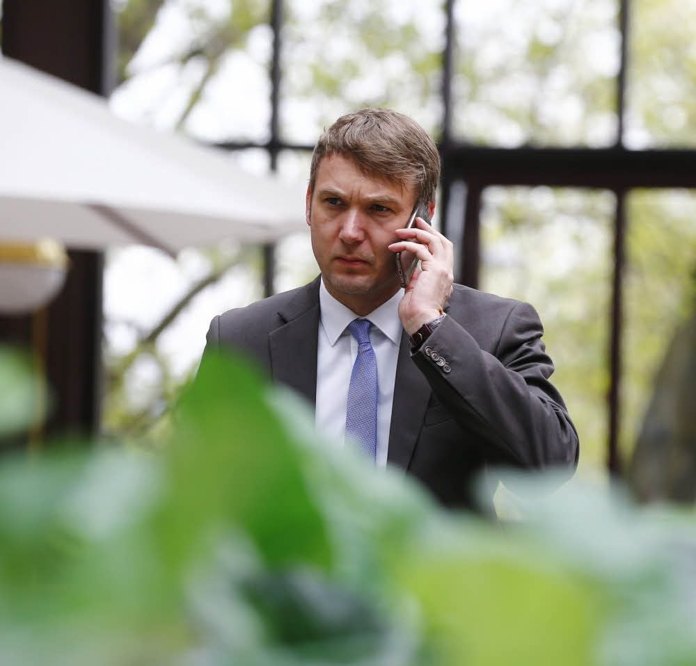 André Poggenburg am Wochenende beim AfD-Parteitag in Köln