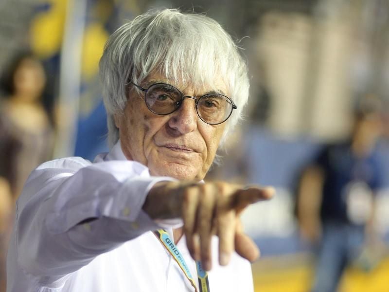 Bernie Ecclestone wird 90 Jahre alt. Foto: Diego Azubel/EPA/dpa
