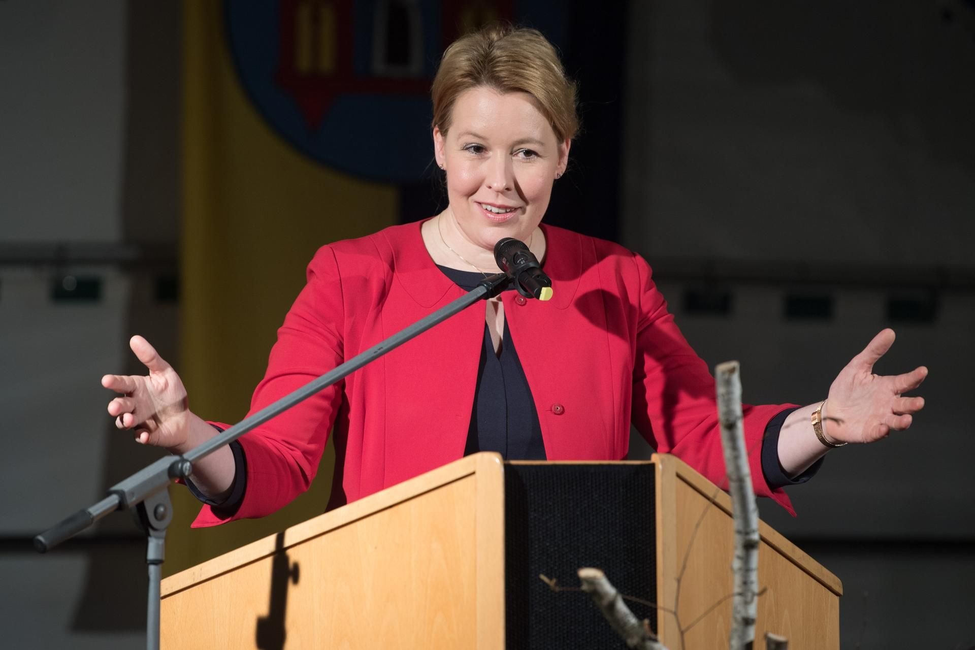 Bundesfamilienministerin Franziska Giffey (SPD)