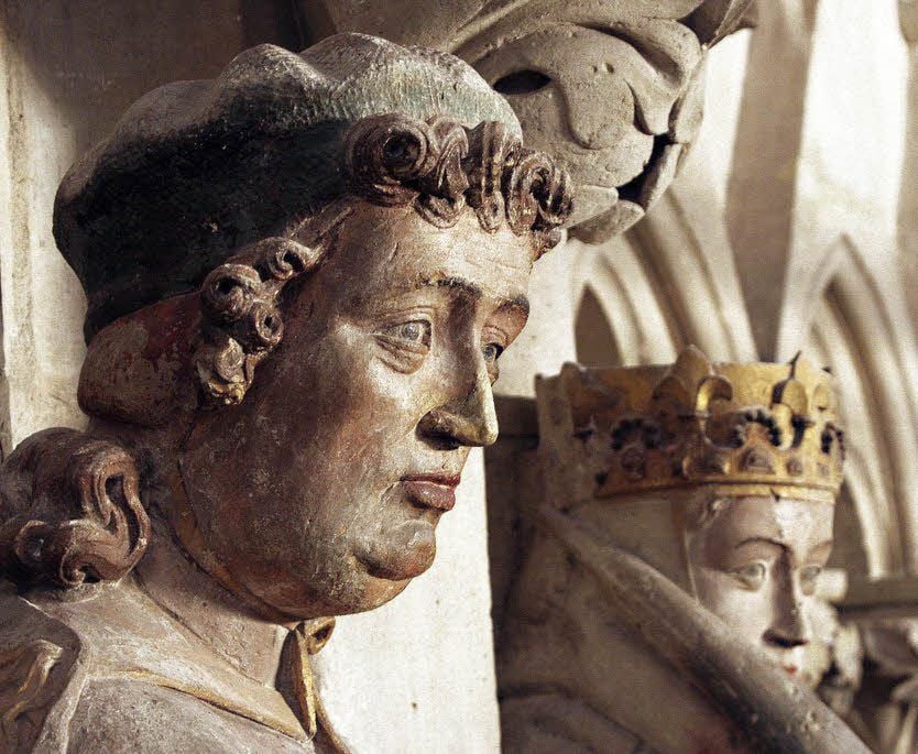 Die Stifterfiguren Ekkehard und Uta prägen den Naumburger Dom.