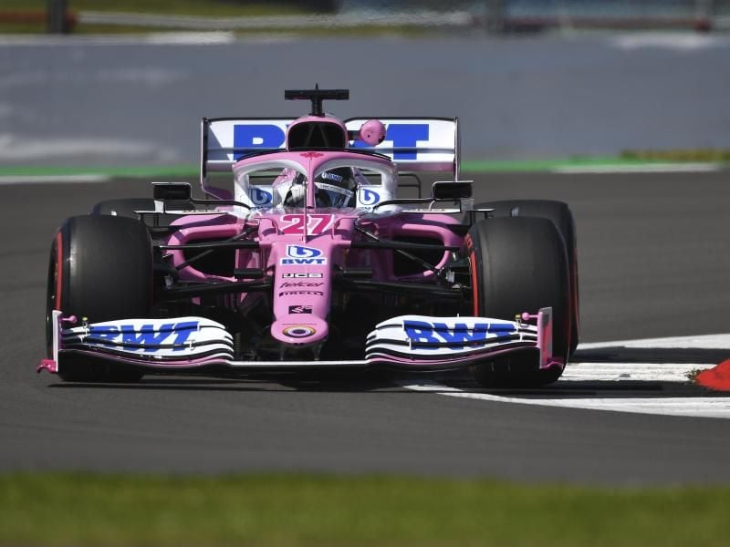 Feierte in Silverstone sein Comeback: Nico Hülkenberg. Foto: Ben Stansall/Pool AFP/AP/dpa