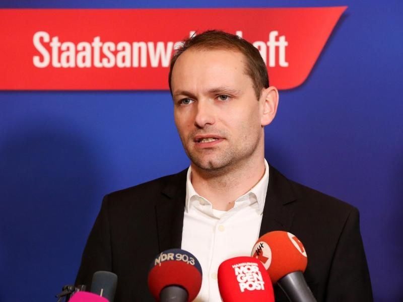 Der Pressesprecher der Behörde für Arbeit, Soziales, Familie und Integration (BASFI), Marcel Schweitzer. Foto: Bodo Marks/dpa/Archivbild