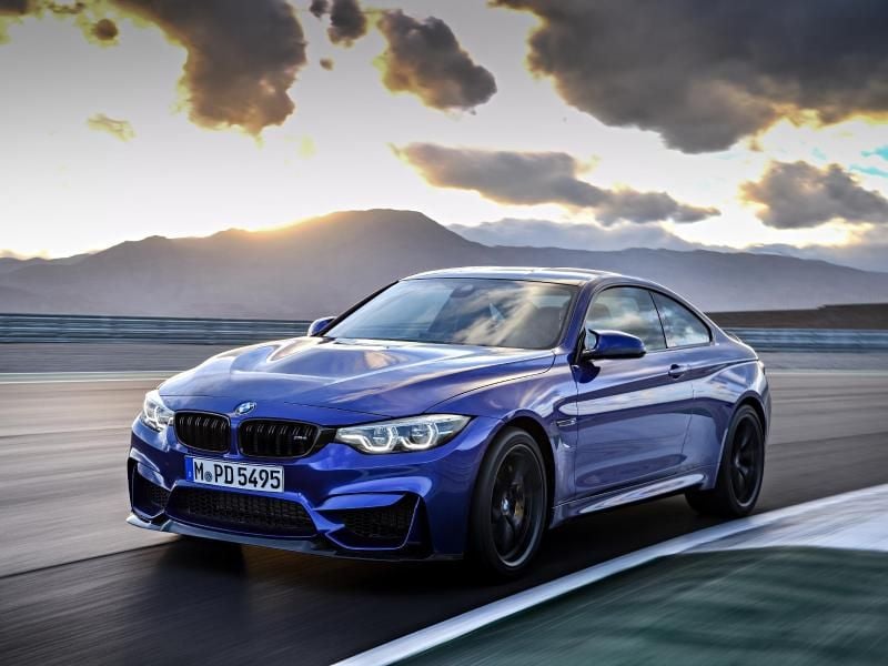 10 PS mehr, ein paar Kilo weniger und rund 40 000 Euro teurer. Der neue BMW M4 kommt im Juli auch in der CS-Version in den Handel. Foto: BMW/dpa-tmn
