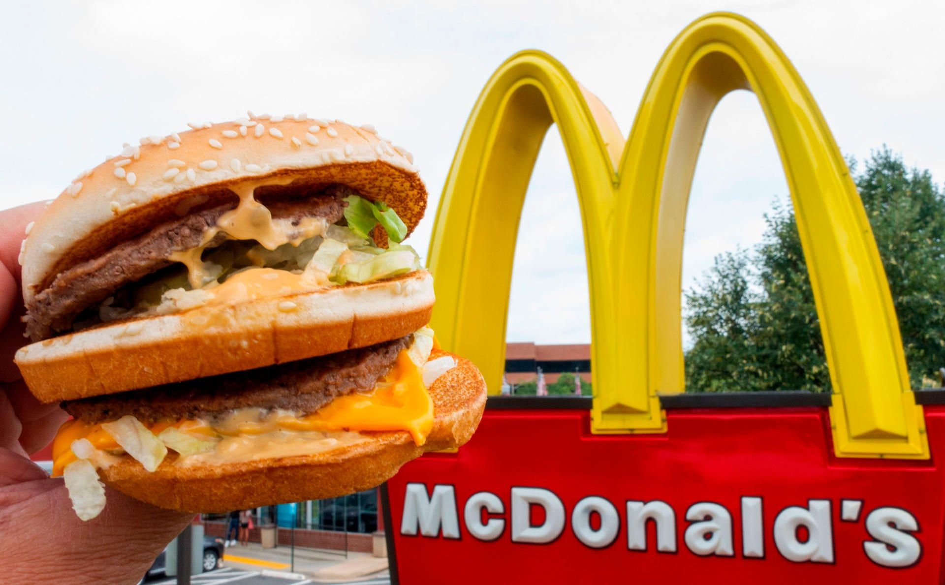 Ein Big Mac von McDonald's