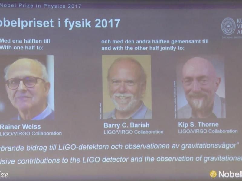 Die höchste Auszeichnung für Physiker ist mit umgerechnet etwa 940 000 Euro dotiert. Foto: nobelprize.org