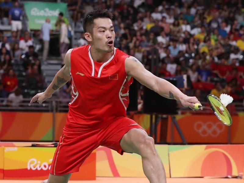 Der Chinese Lin Dan steht bei der Badminton-WM in Schottland im Halbfinale. Foto: Esteban Biba