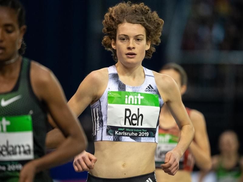 Alina Reh hat ihre persönliche Bestzeit über 5000 Meter auf 15:04,19 Minuten verbessert. Foto: Sebastian Gollnow