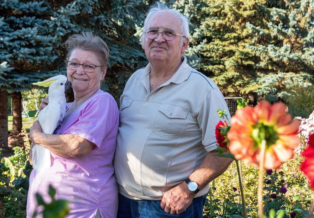 Gertrud und Rudi Krabbes aus Gatterstädt gehören zu den Gründungsmitgliedern des Exotenvereins Gatterstädt.