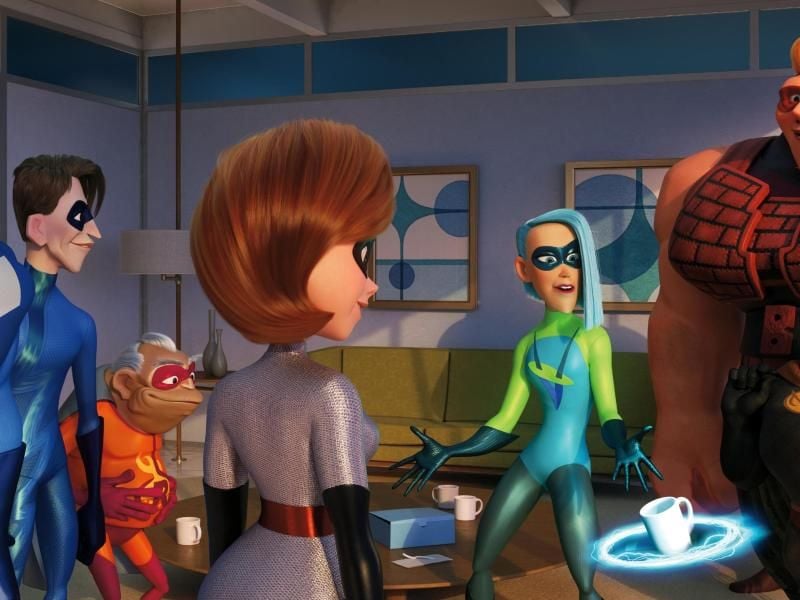 Auf die Superhelden-Familie Parr wartet ein neues Abenteuer. Dieses Mal kämpft sie gegen den Superschurken „Underminer”. Foto: Pixar/Disney Pictures