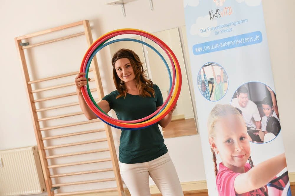 Jana Stockhaus, Leiterin einer Praxis für Ergotherapie, möchte für das Bewegungsprogramm „Kidsvital“ mit Grundschulen zusammenarbeiten.