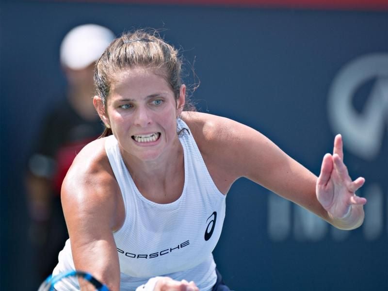 Ist in Cincinnati bereits früh ausgeschieden: Julia Görges. Foto: Andrew Soong/XinHua