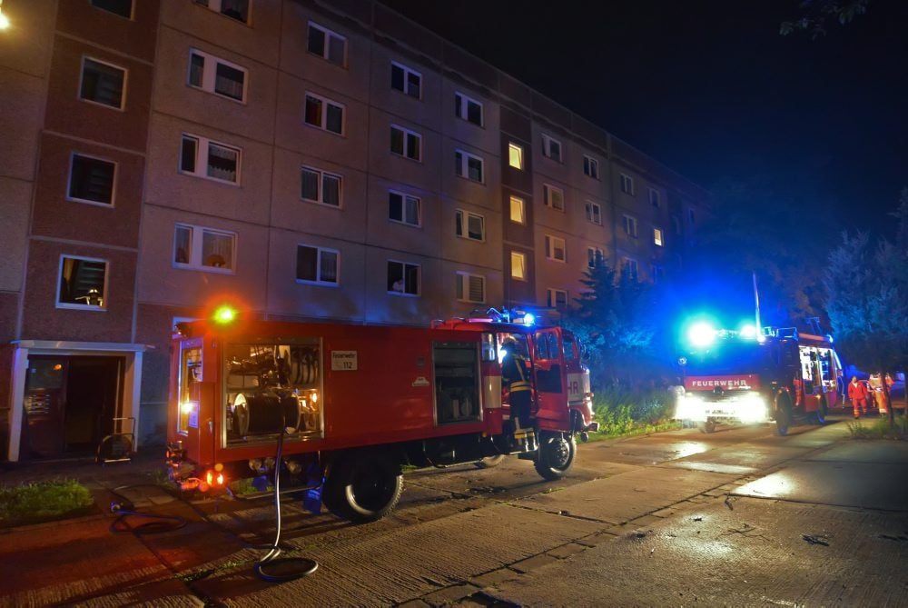 Wegen des Brandes mussten 24 Menschen ihre Wohnungen verlassen.