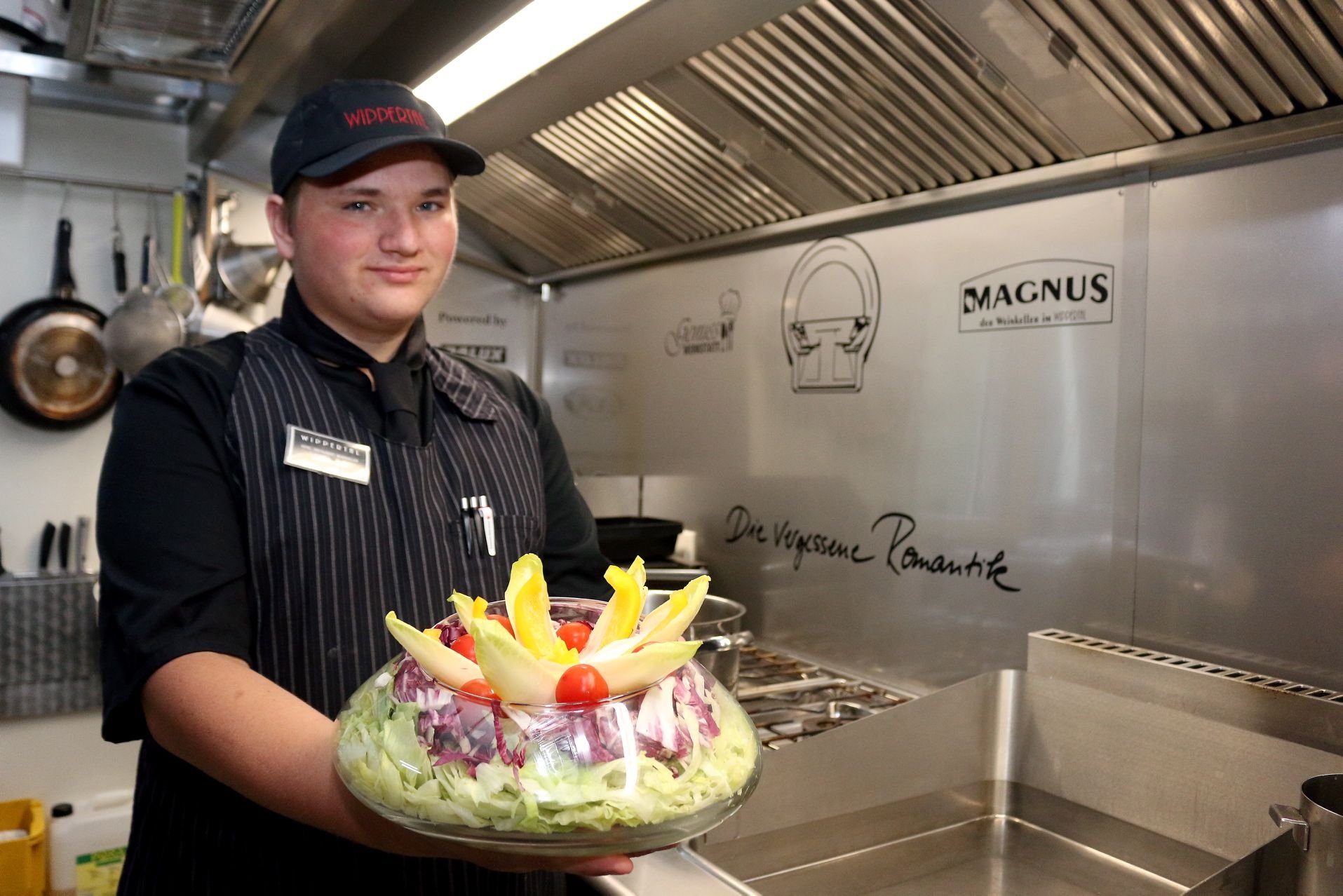 Manuel Schagow begann eine Ausbildung zum Koch im Hotel Wippertal in Ilberstedt.