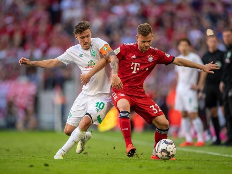 Der legendäre Nord-Süd-Klassiker packt Werder Bremen und Bayern München emotional so stark wie schon lange nicht mehr. Foto: Lino Mirgeler/dpa