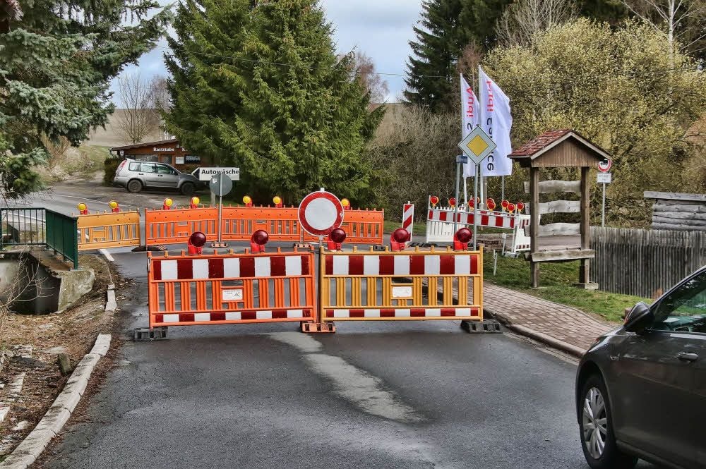 Straßensperrung