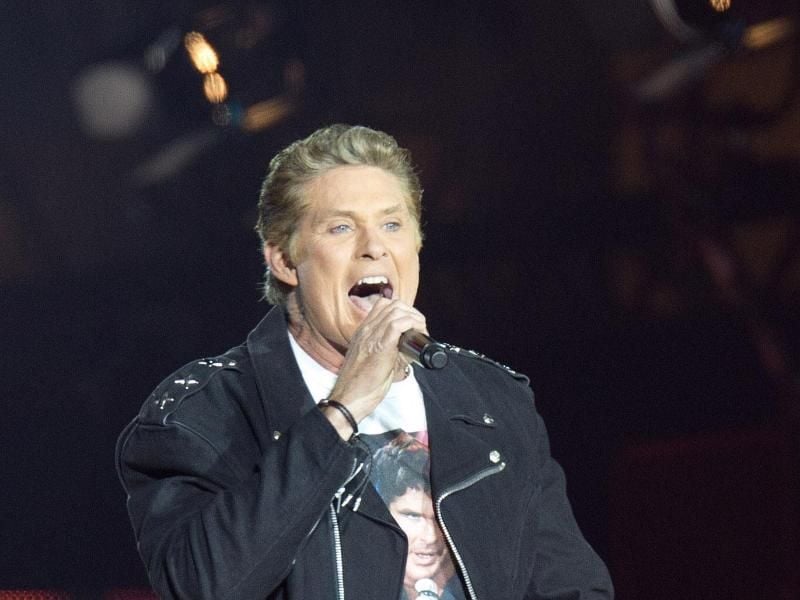 Als Popsänger war „The Hoff” unter anderem mit den Titeln „Looking for Freedom”, „Crazy for You” und „Everybody Sunshine” erfolgreich. Foto: Jörg Carstensen