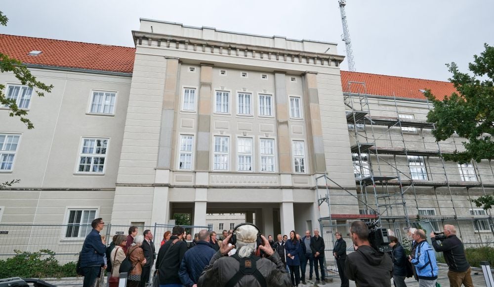 Das Gebäude des Amtes für Umweltschutz hat eine dunkle Vergangenheit.