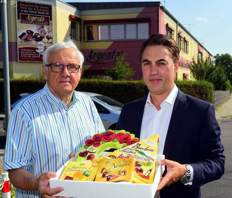 Gerade erst war bei Argenta Geschäftsübergabe. Tenscho Heider-Brandenburger übernahm die Manufaktur von Wolfgang Dietrich.