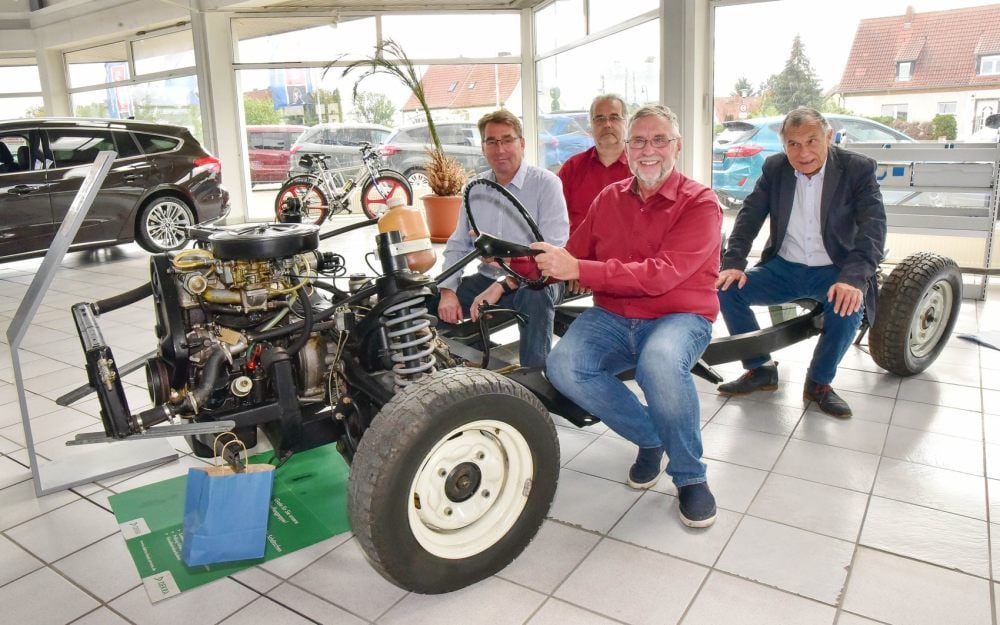 Platz genommen im Wartburg mit Viertakt-Motor