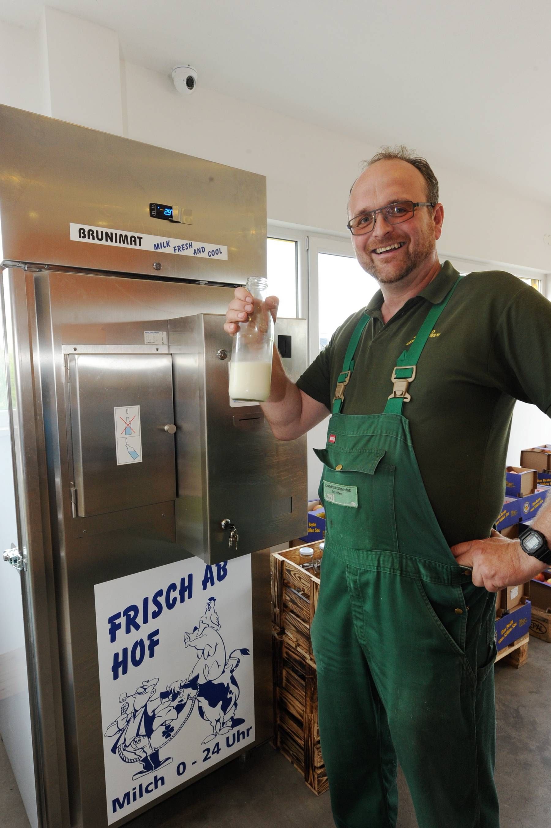 Landwirt Karsten Scheffler freut sich über die positive Resonanz.