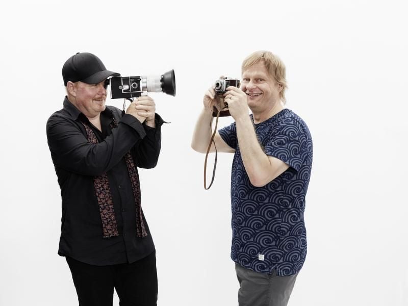 Aufeinander eingespielt: Iiro Rantala & Ulf Wakenius. Foto: Gregor Hohenberg