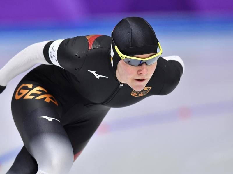 Beste deutsche Eisschnellläuferin über 1500 in Pyeongchang: Gabriele Hirschbichler. Foto: Peter Kneffel