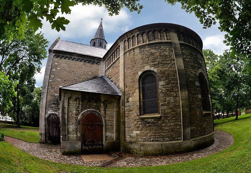 In der Wilslebener Kirche laufen zur Zeit Sanierungsarbeiten.