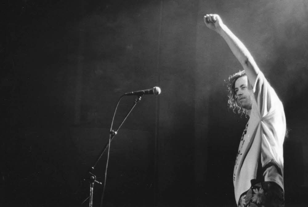 Bob Geldof in der Schorre.