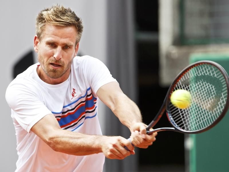 Peter Gojowczyk musste in Paris aufgeben. Foto: Salvatore Di Nolfi/KEYSTONE