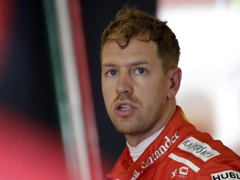 Nur noch einer von zwei Deutschen in der Formel 1: Ferrari-Pilo Sebastian Vettel. Foto: Luca Bruno