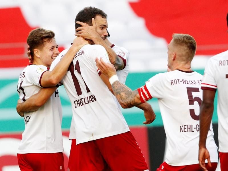 Für Bundesliga-Aufsteiger Arminia Bielefeld war Viertligist Rot-Weiss Essen eine Nummer zu groß. Foto: Roland Weihrauch/dpa